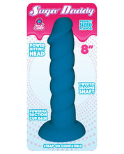 Load image into Gallery viewer, Rock Candy Suga-daddy 8" Dildo - Blue