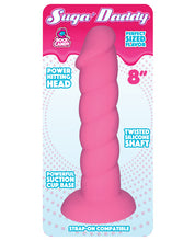 Load image into Gallery viewer, Rock Candy Suga-daddy 8" Dildo - Pink