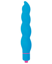Load image into Gallery viewer, Rock Candy Swirl Vibrator - Blue