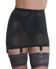 Load image into Gallery viewer, Rago Shapewear Zippered Open Bottom Girdle Black 3x