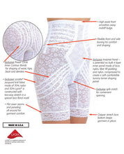 Load image into Gallery viewer, Rago Shapewear High Waist Long Leg Shaper White 7x