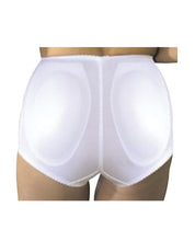 Load image into Gallery viewer, Rago Shapewear Rear Shaper Panty Brief Light Shaping W-removable Contour Pads White Lg