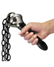 Load image into Gallery viewer, Lust Linx Deliver Silicone Flail - 10 Speed Black