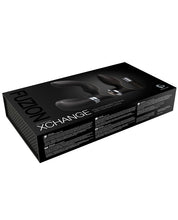 Load image into Gallery viewer, Fuzion Xchange Remote Control Usb Rechargeable Prostate Massager Set - 10 Speed Black