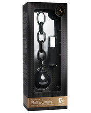 Load image into Gallery viewer, Lust Linx Remote Control Usb Rechargeable Ball &amp; Chain Kegel Ball - 10 Speed Black