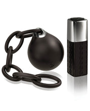 Load image into Gallery viewer, Lust Linx Remote Control Usb Rechargeable Ball &amp; Chain Kegel Ball - 10 Speed Black