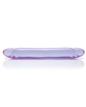 Load image into Gallery viewer, 12" Reflective Gel Smooth Double Dong - Lavender