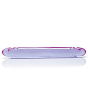 Load image into Gallery viewer, 12" Reflective Gel Smooth Double Dong - Lavender
