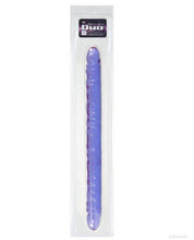 Load image into Gallery viewer, 17" Slim Jim Duo Veined Super Slim Dong - Reflective Gel