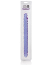 Load image into Gallery viewer, 17" Slim Jim Duo Veined Super Slim Dong - Reflective Gel