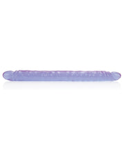 Load image into Gallery viewer, 17" Slim Jim Duo Veined Super Slim Dong - Reflective Gel
