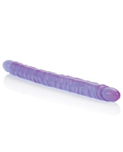 Load image into Gallery viewer, 17" Slim Jim Duo Veined Super Slim Dong - Reflective Gel