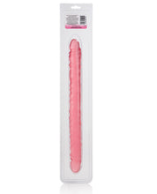 Load image into Gallery viewer, 17" Slim Jim Duo Veined Super Slim Dong - Translucence Gel