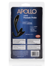 Load image into Gallery viewer, Apollo Curved Prostate Probe - Black