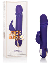 Load image into Gallery viewer, Jack Rabbits Signature Silicone Thrusting Rabbits - Purple