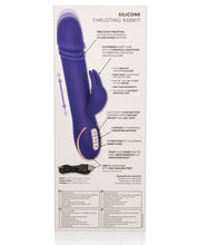 Load image into Gallery viewer, Jack Rabbits Signature Silicone Thrusting Rabbits - Purple