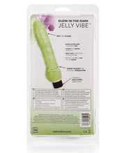 Load image into Gallery viewer, Glow-in-the-dark 7" Jelly Penis Vibe - Green
