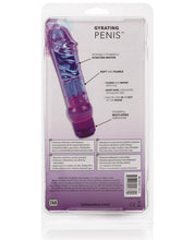 Load image into Gallery viewer, Crystalessence Gyrating Penis 6.5" - Purple