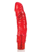 Load image into Gallery viewer, Love Vibes Big Boy Lover Vibrating Dildo - Red