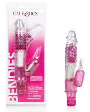 Load image into Gallery viewer, Bendies Dual Motor Dual Teaser Rabbit - 10 Function Pink