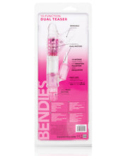 Load image into Gallery viewer, Bendies Dual Motor Dual Teaser Rabbit - 10 Function Pink