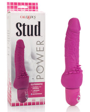 Load image into Gallery viewer, Power Stud Cliterrific Dong Waterproof - Pink