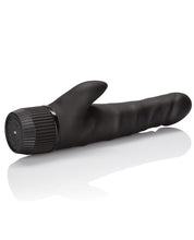Load image into Gallery viewer, Futurotic Black Velvet 5" Dong W-clit Stimulator