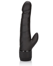 Load image into Gallery viewer, Futurotic Black Velvet 5" Dong W-clit Stimulator
