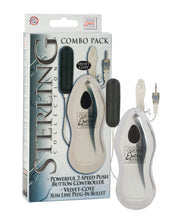 Load image into Gallery viewer, Sterling Combo Pack #2 Velvet-cote Slim Bullet