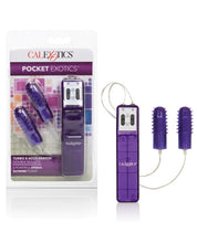 Load image into Gallery viewer, Pocket Exotics Turbo 8 Accelerator Double Bullets - Purple