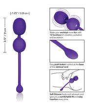 Load image into Gallery viewer, Rechargeable Dual Kegel - Purple