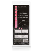 Load image into Gallery viewer, Vibrating Pleasure Beads Waterproof - Pink