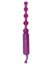 Load image into Gallery viewer, Vibrating Pleasure Beads Waterproof - Purple