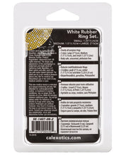 Load image into Gallery viewer, Rubber Ring Set - White