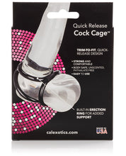 Load image into Gallery viewer, Quick Release Cock Cage Triple Helix Enhancer