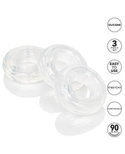 Load image into Gallery viewer, Silicone Stacker Rings Set - Pack Of 3
