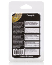 Load image into Gallery viewer, Crazy 8 Enhancer Double Cock Ring - Black