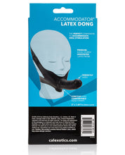 Load image into Gallery viewer, Accommodator Latex Dong - Black