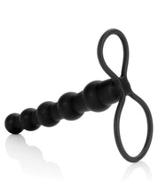 Load image into Gallery viewer, Love Rider Beaded Dual Penetrator - Black