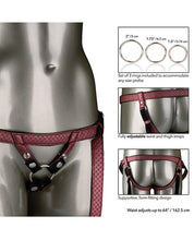 Load image into Gallery viewer, Her Royal Harness The Regal Duchess - Red