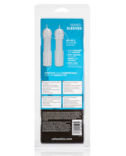 Load image into Gallery viewer, Senso Silicone Sleeves 2 Pack - Clear