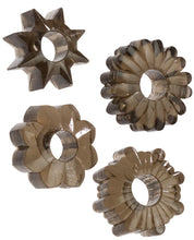 Load image into Gallery viewer, Basic Essentials Rings - Smoke Set Of 4