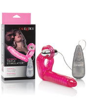 Load image into Gallery viewer, The Ultimate Triple Stimulator Flexible Dong W-cock Ring