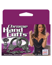 Load image into Gallery viewer, Chrome Hand Cuffs