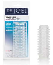 Load image into Gallery viewer, Dr Joel Kaplan Reversible Masturbator - Clear