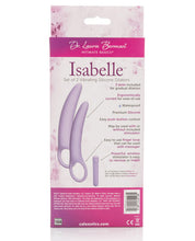 Load image into Gallery viewer, Dr. Laura Berman Isabelle Vibrating Silicone Dilators - Set Of 2