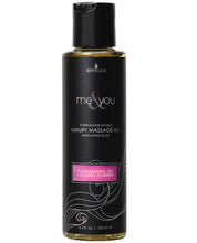 Load image into Gallery viewer, Sensuva Me &amp; You Massage Oil - 4.2 Oz Pomegranate Fig-coconut Plumeria