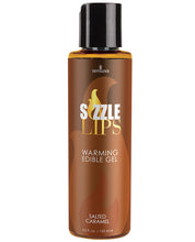 Load image into Gallery viewer, Sensuva Sizzle Lips Warming Gel - 4.2 Oz Salted Caramel