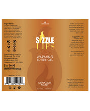Load image into Gallery viewer, Sensuva Sizzle Lips Warming Gel - 4.2 Oz Cinnamon Pastry