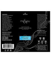 Load image into Gallery viewer, Sensuva Me &amp; You Massage Oil - 4.2 Oz Vanilla Sugar Sweet Pea